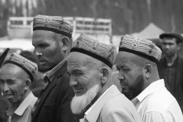 Group of Uyghur Men